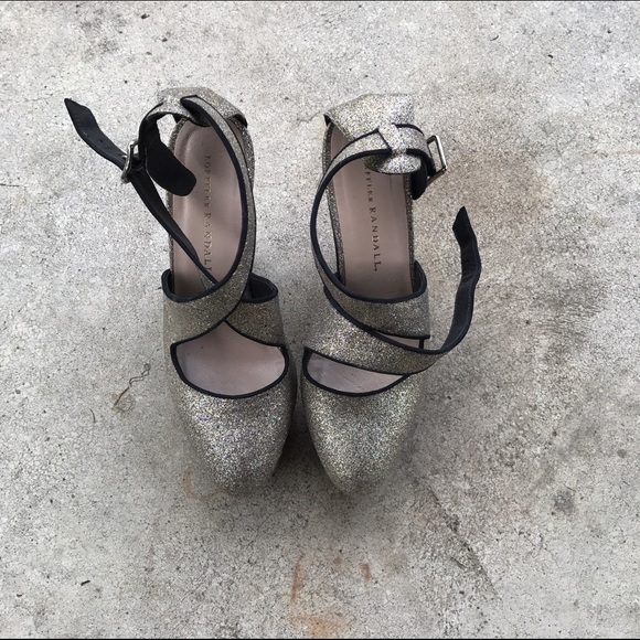 Loeffler Randall Glitter Wedge - Picture 4 of 4
